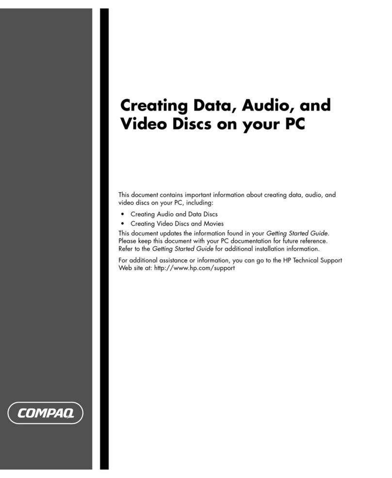Compaq Presario SR1500 - Desktop PC User manual