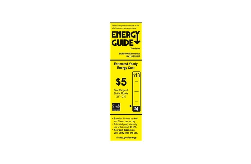 Samsung UN22D5010NF User manual