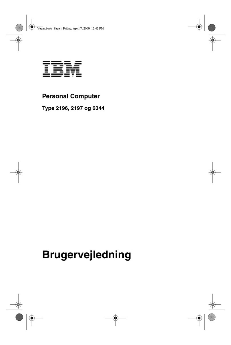 IBM NetVista A20 Technical document