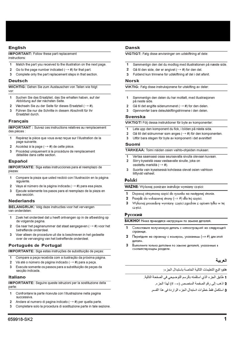 HP CQ2700 User manual