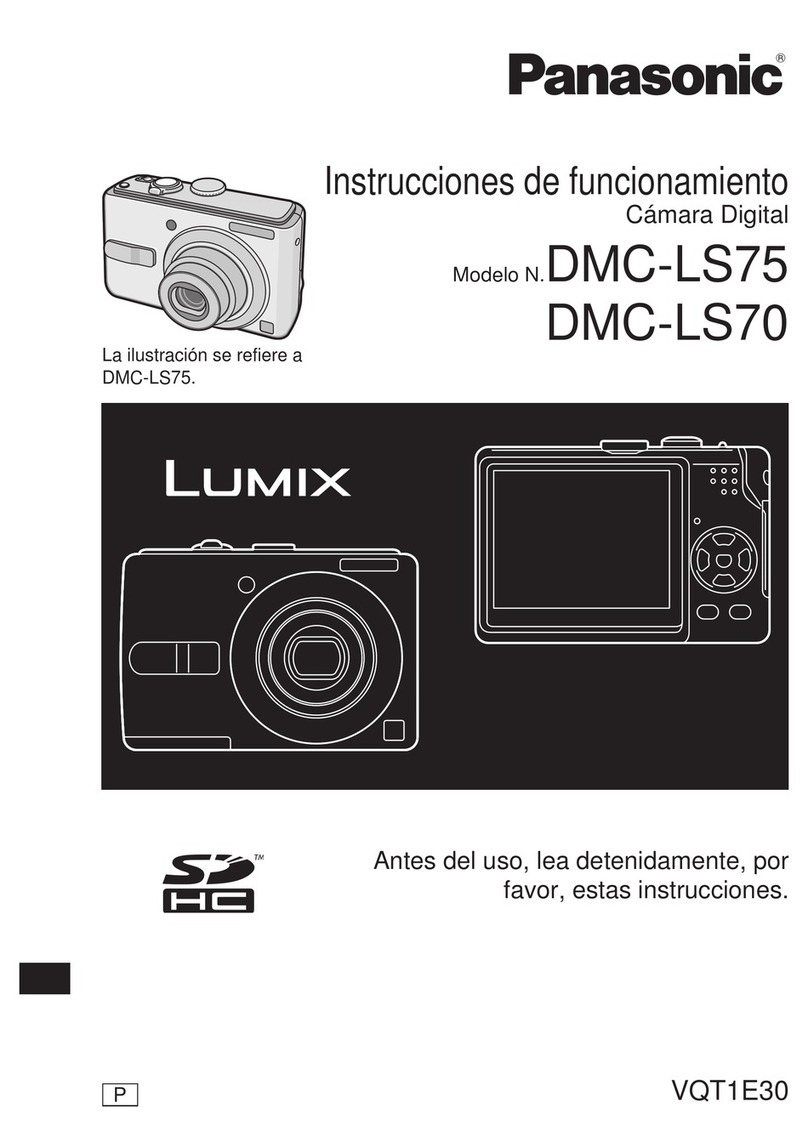 Panasonic DMCLS70 - DIGITAL STILL CAMERA Instruction Manual