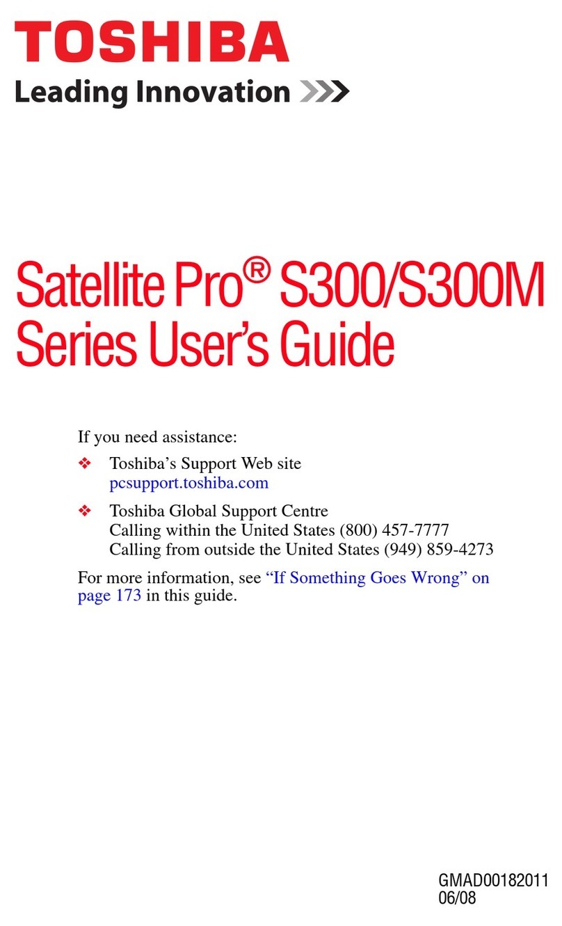 Toshiba S300 EZ1514 - Satellite Pro - Core 2 Duo 2.1... user guide