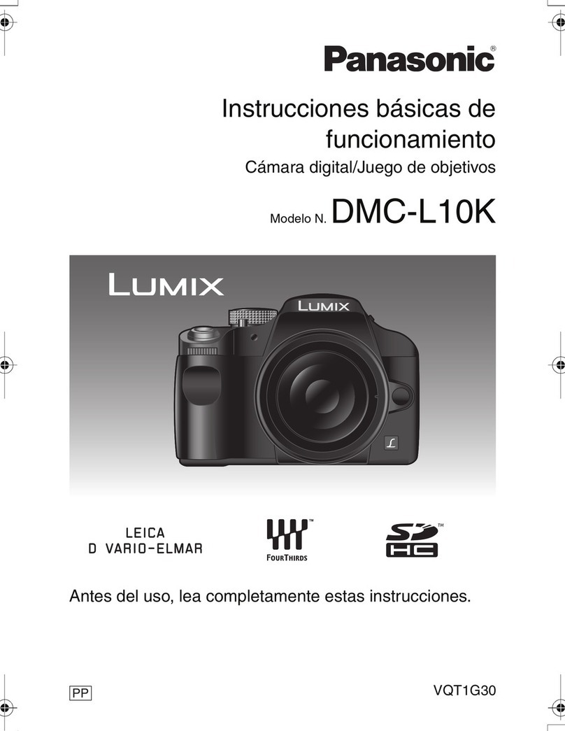 Panasonic Lumix DMC-L10 Instruction Manual