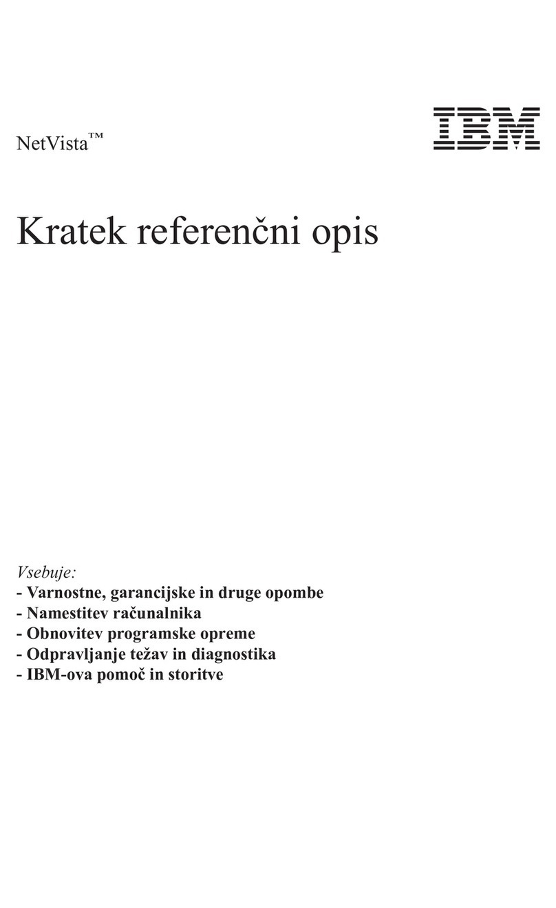 IBM NetVista User manual