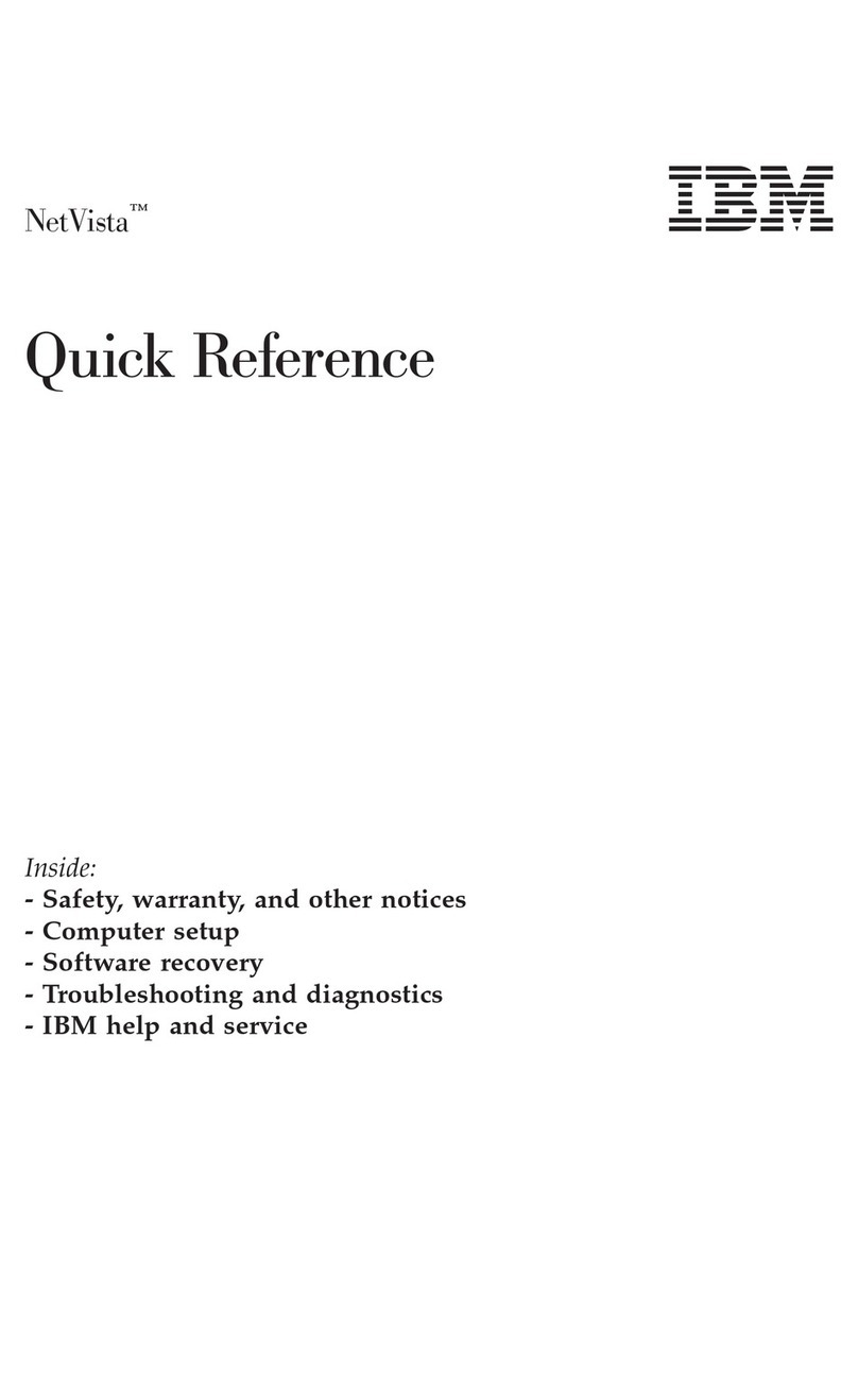 IBM NetVista User manual