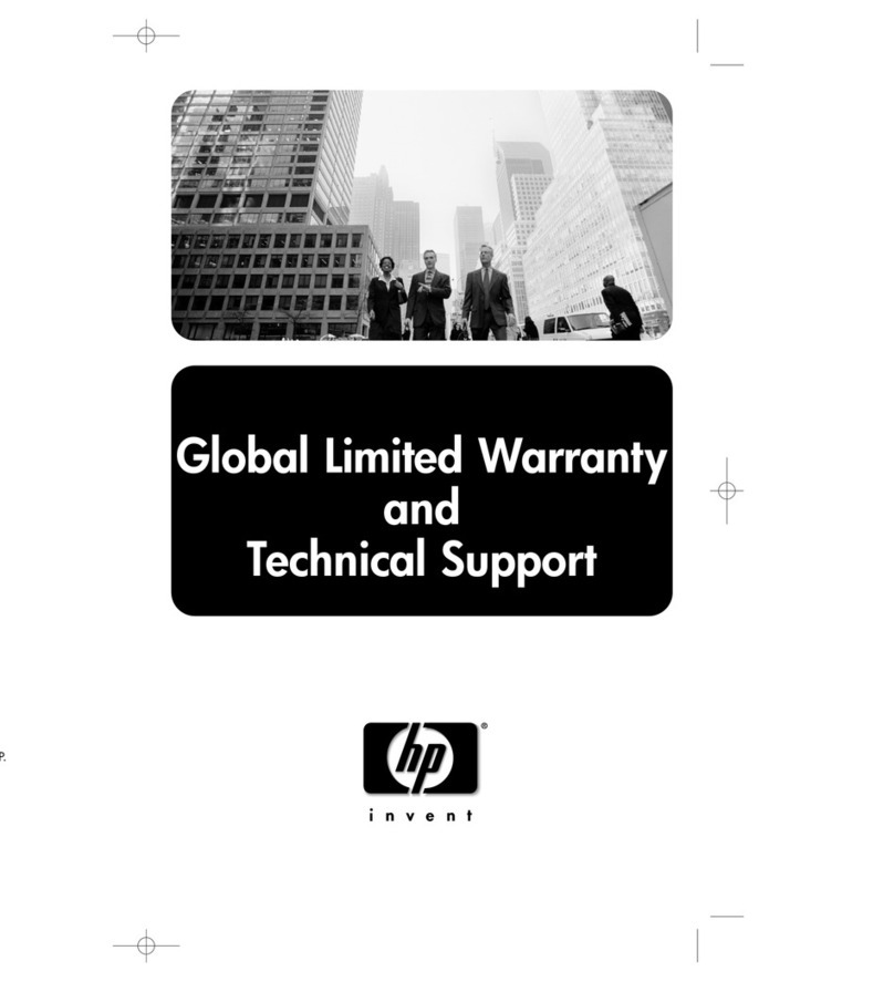 HP Pavilion t100 - Desktop PC Use and maintenance manual