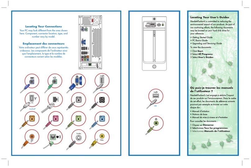 HP s7600n - Pavilion Media Center User manual
