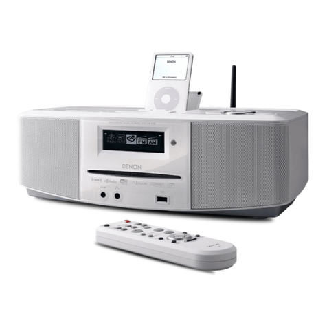 Denon S-52 Network connection