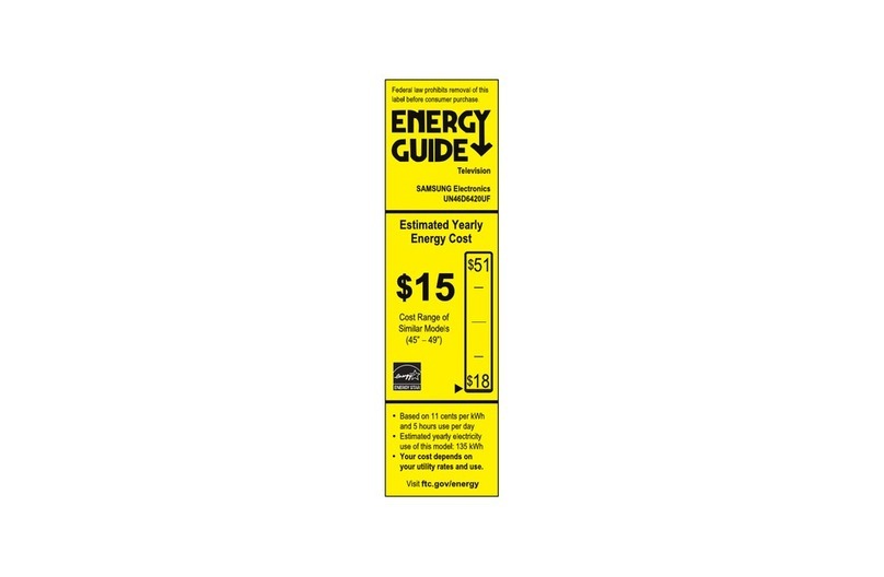 Samsung UN46D6420UF User manual