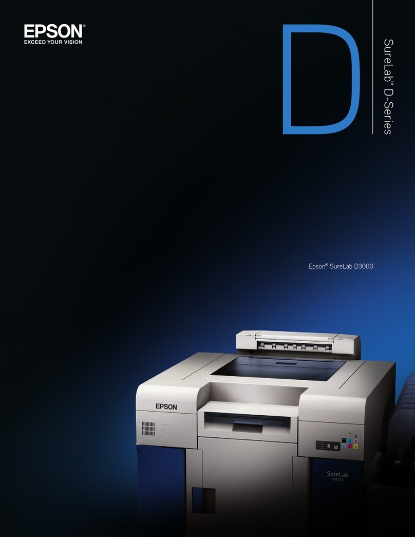 Epson SureLab D3000 - Double Roll User manual