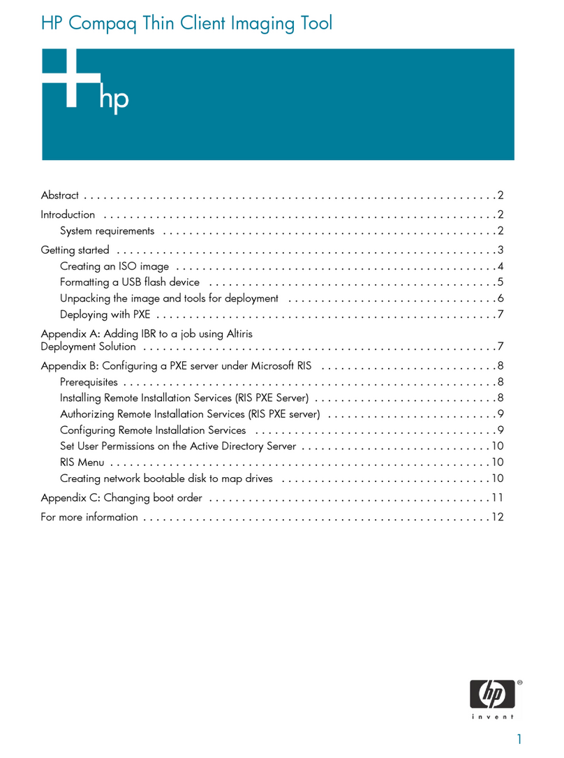 HP t5300 - Thin Client User manual