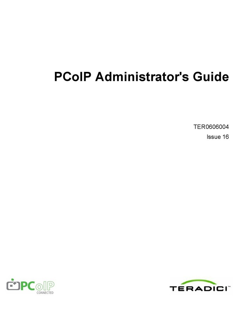 Teradici t310 Administrator's guide