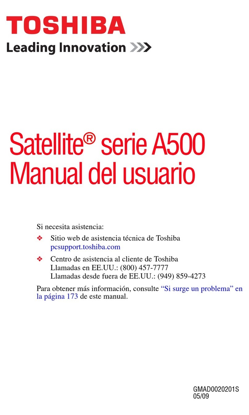 Toshiba A505-SP6986C Manual Del Usuario