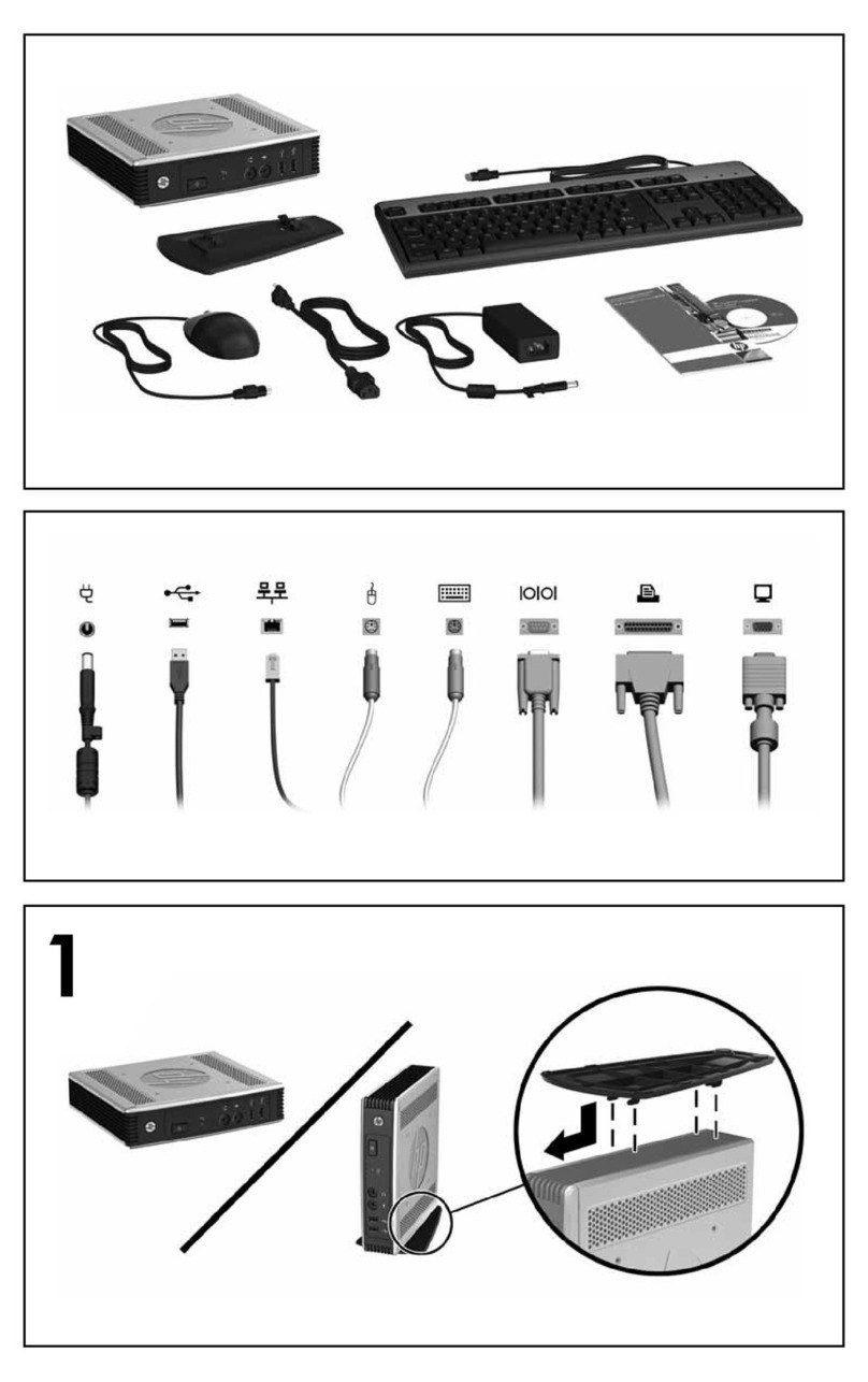 HP t5400 - Thin Client User manual