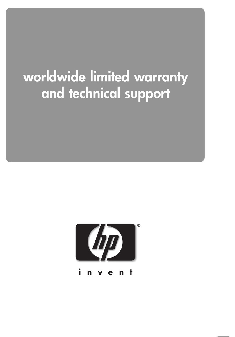 HP Pavilion zv5000 - Notebook PC Use and maintenance manual