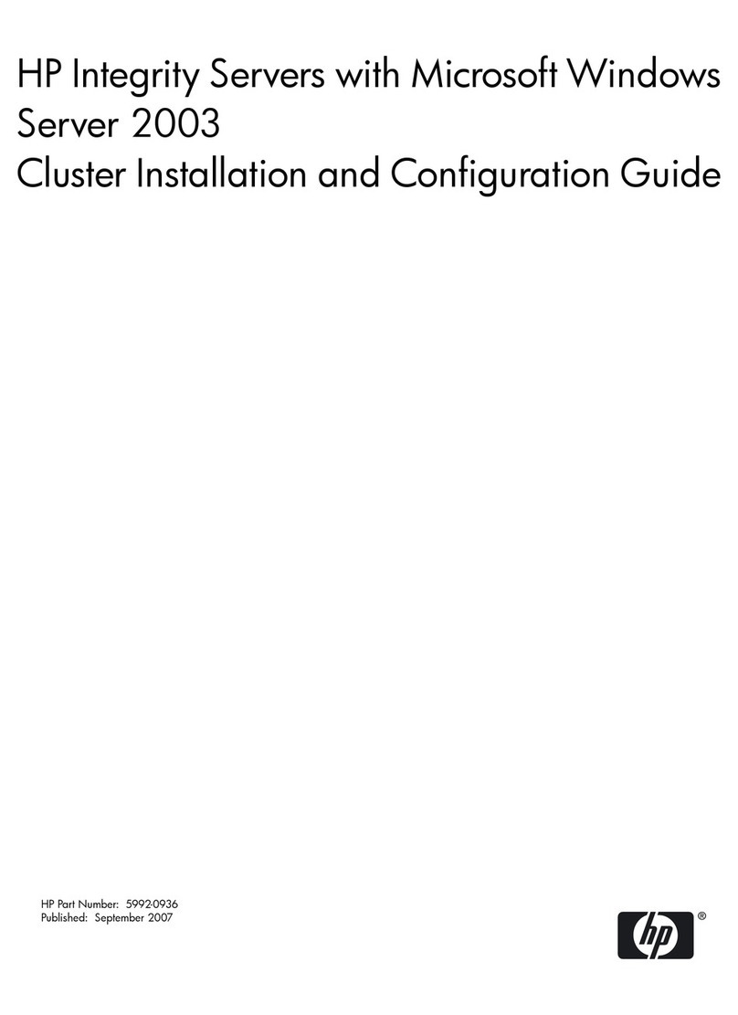HP Rx2620-2 - Integrity - 0 MB RAM Installation and configuration guide