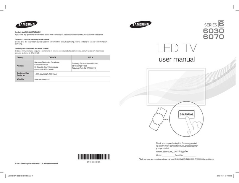 Samsung UN40EH6030F Guide