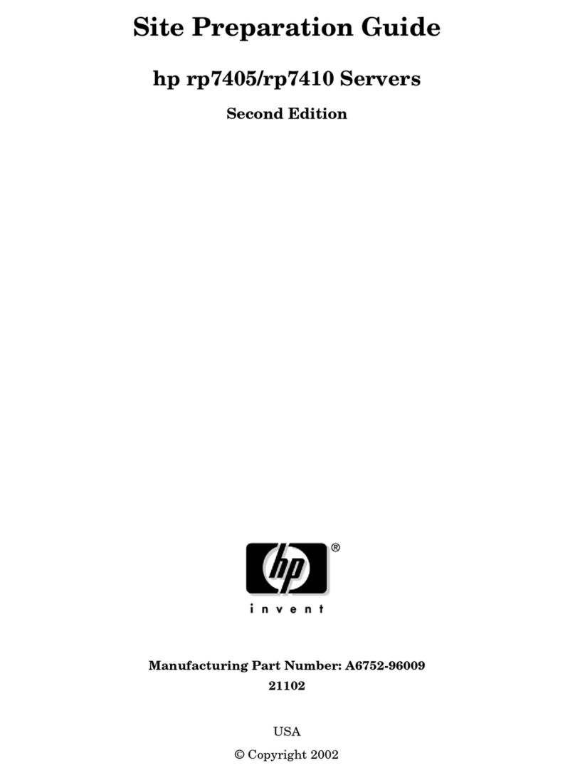 HP Rp7410 - Server - 0 MB RAM User manual