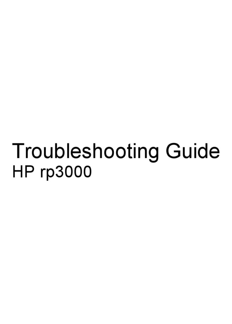 HP Rp3000 - Point of Sale System User manual