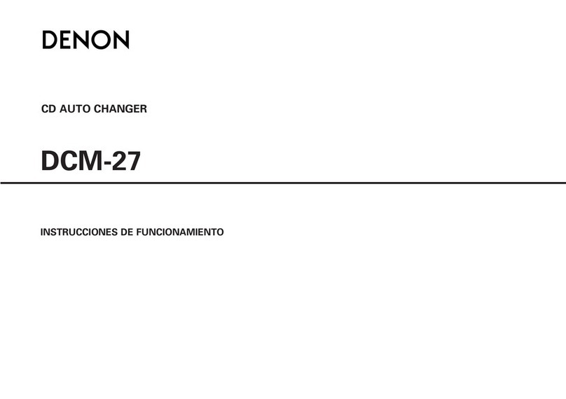 Denon DCM27 - DCM 27 CD Instruction Manual