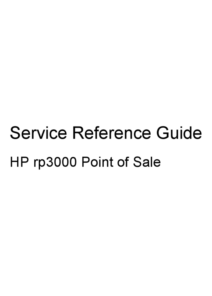HP Rp3000 - Point of Sale System User manual