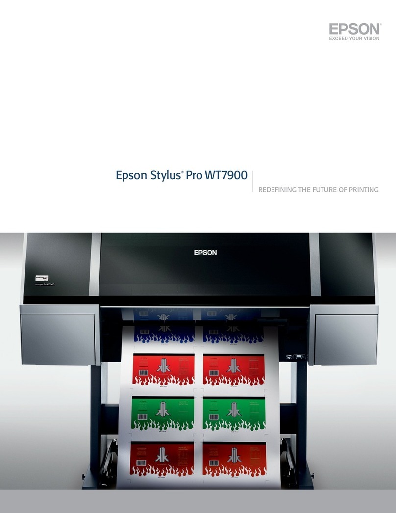 Epson STYLUS PRO WT7900 User manual