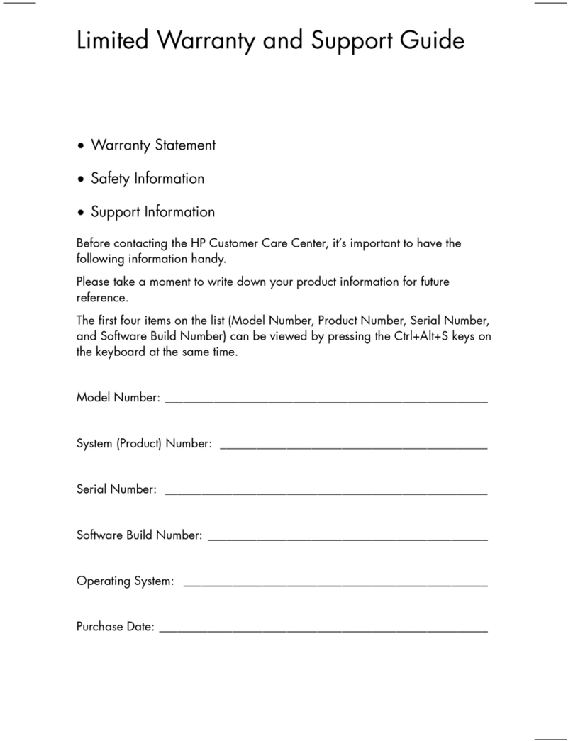 HP s3700f - Pavilion - Slimline Use and maintenance manual HP s3700f - Pavilion - Slimline Use and maintenance manual