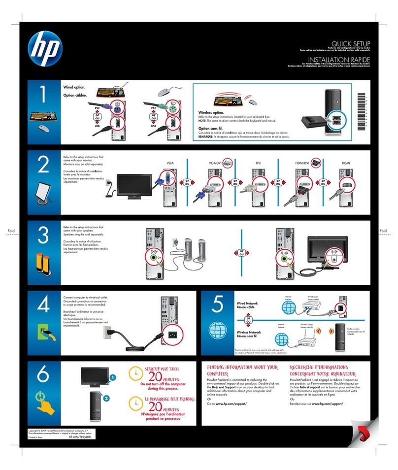 HP s5120f - Pavilion - Slimline Specification sheet