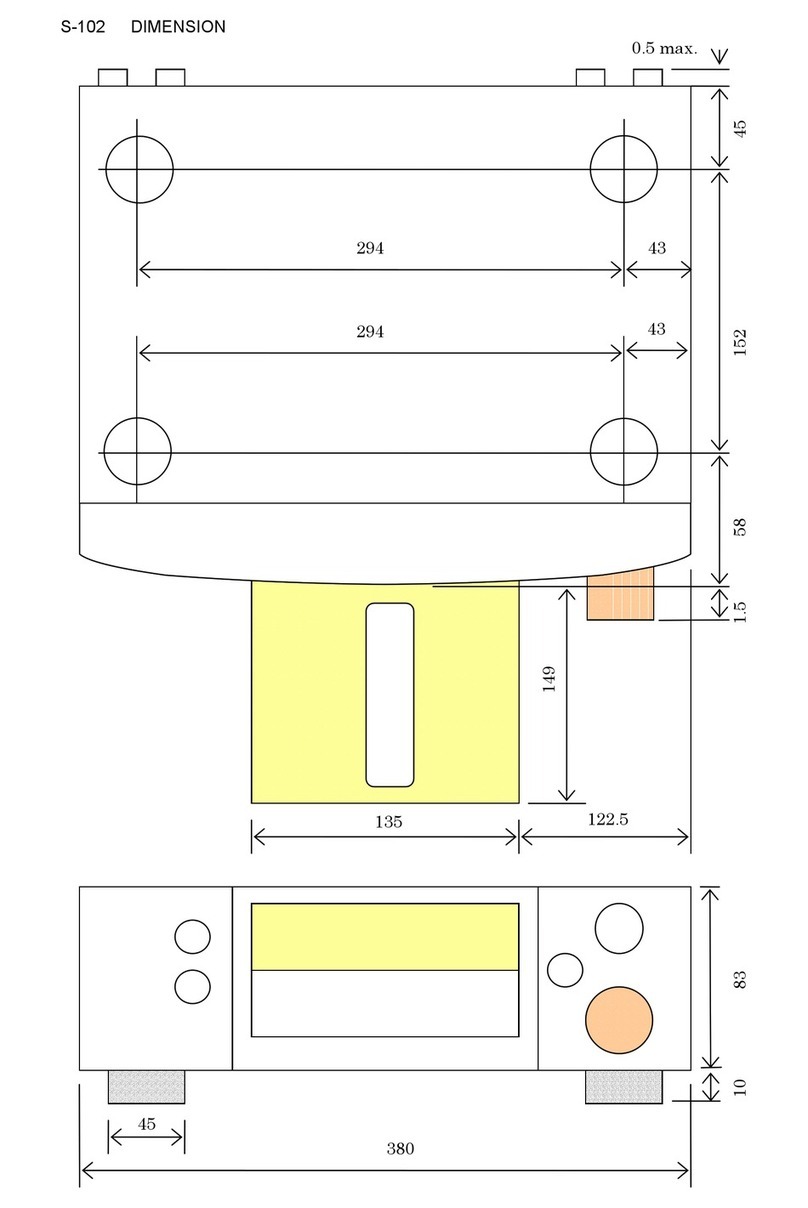 Denon S-102 User guide