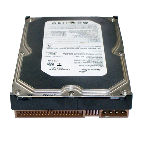 Seagate BARRACUDA 7200.10 ST3500630AS User manual