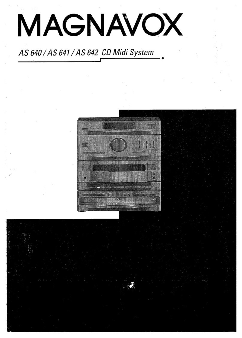 Magnavox AS 640/AS 641/AS 642 instructions