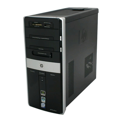HP Pavilion Slimline s3400f User manual