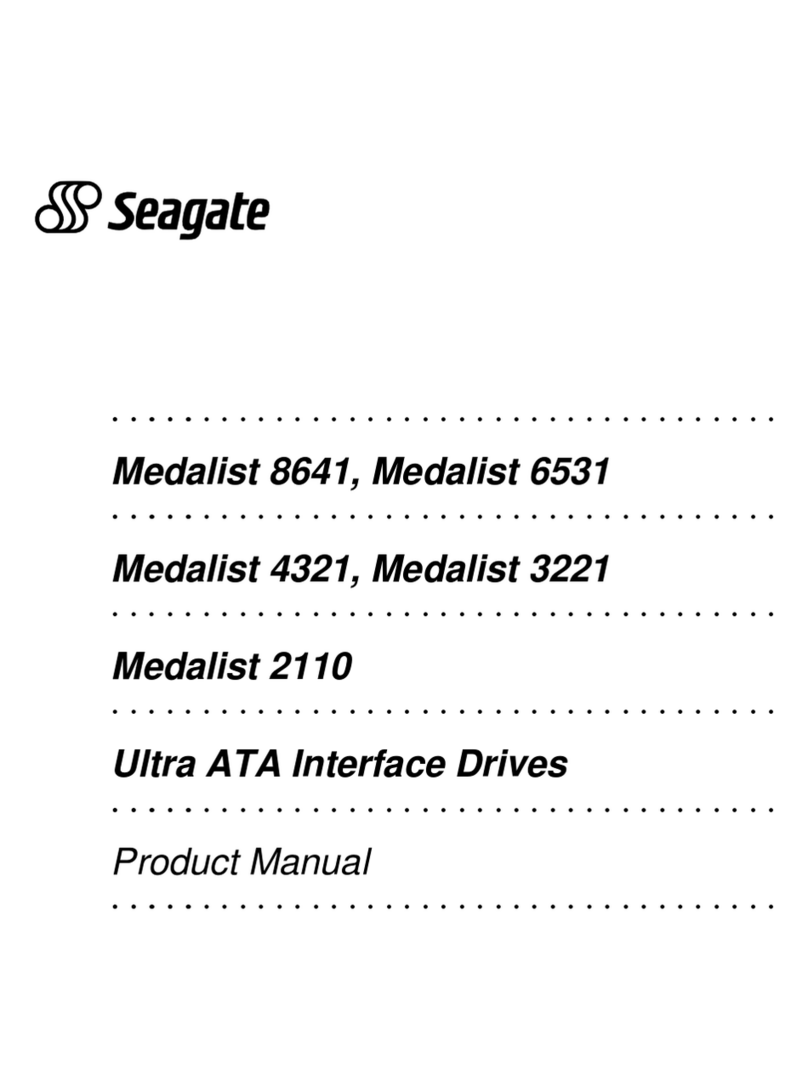 Seagate ST34321A User manual