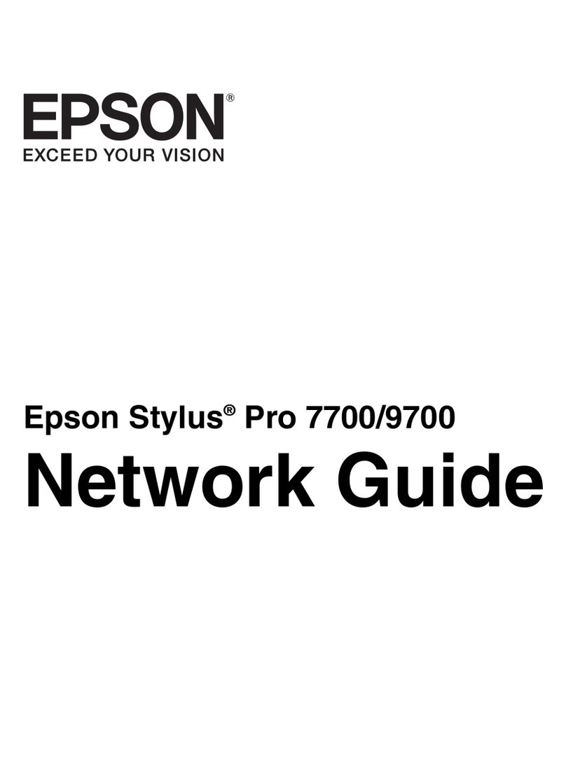 Epson Stylus Pro 9700 Series Installation and maintenance instructions