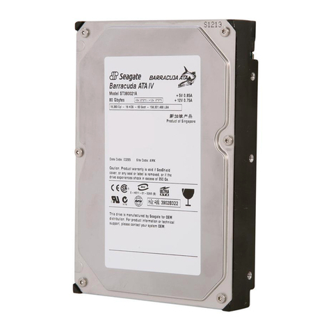 Seagate ST340016A User manual