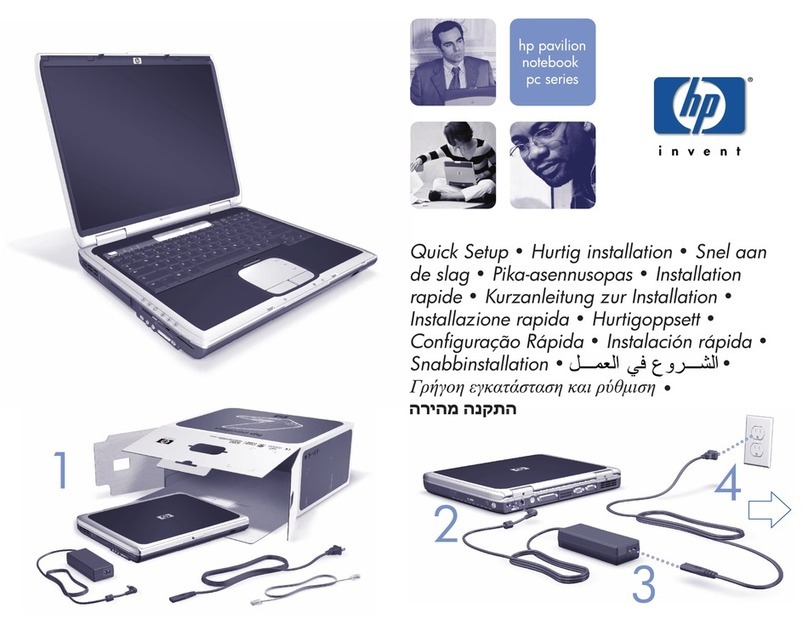 HP Pavilion ze4200 - Notebook PC User manual