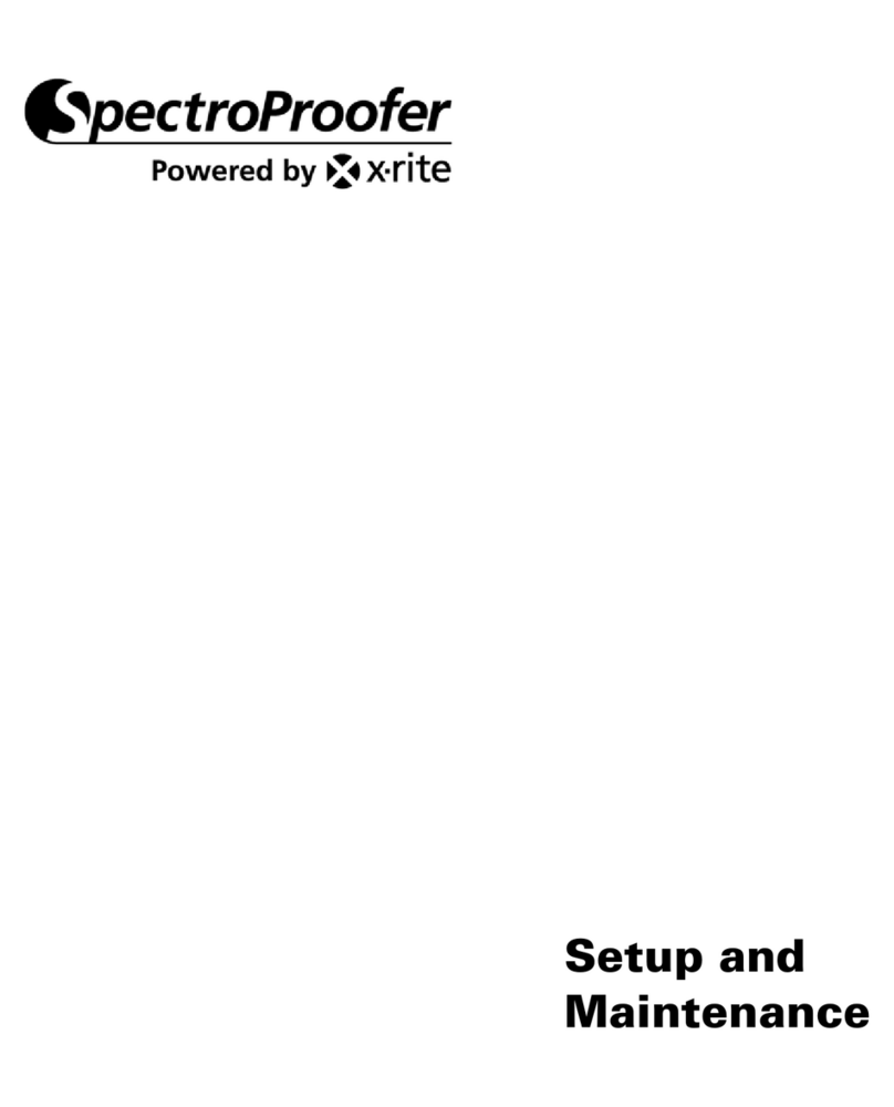 X-Rite Stylus Pro 7900 Setup and maintenance guide