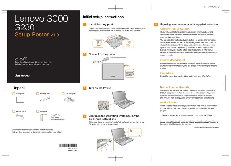 Lenovo G230 How to use