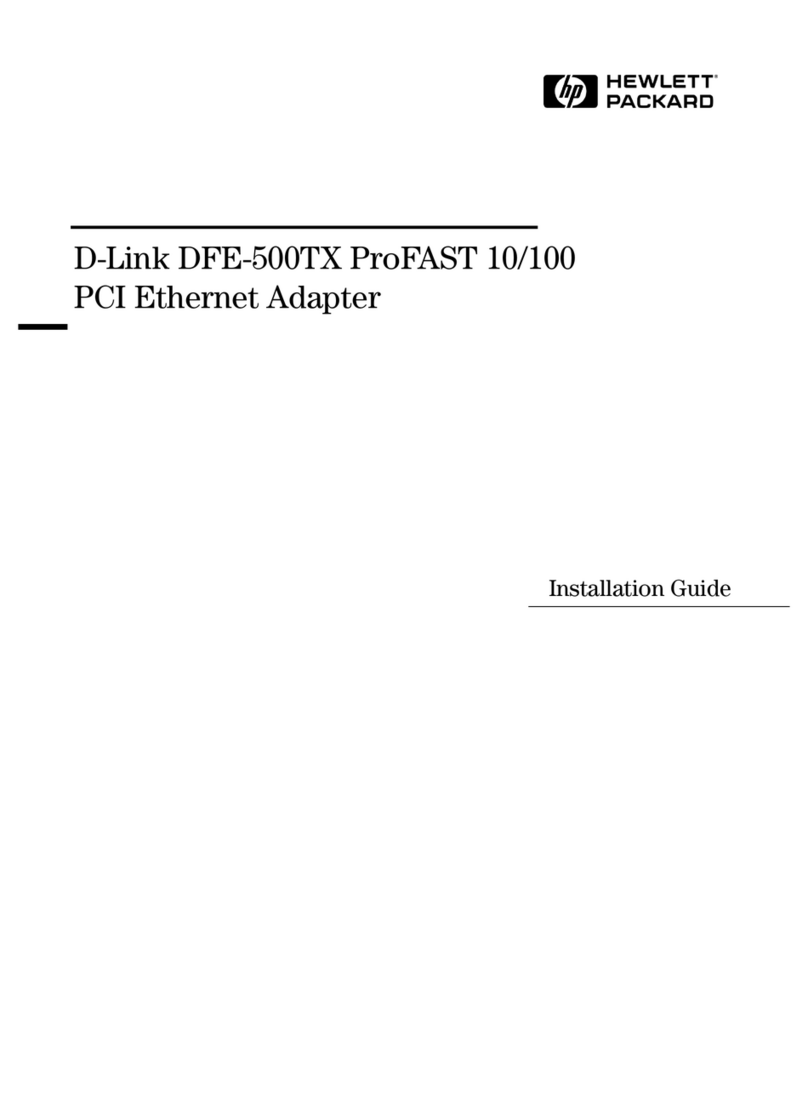 D-Link Vectra VEi7 User manual