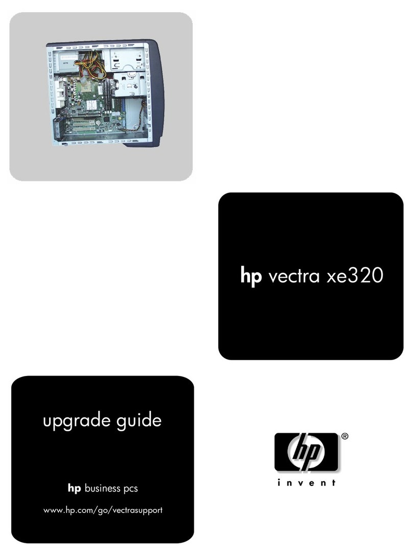 HP Vectra XE320 Installation and operation manual HP Vectra XE320 Installation and operation manual