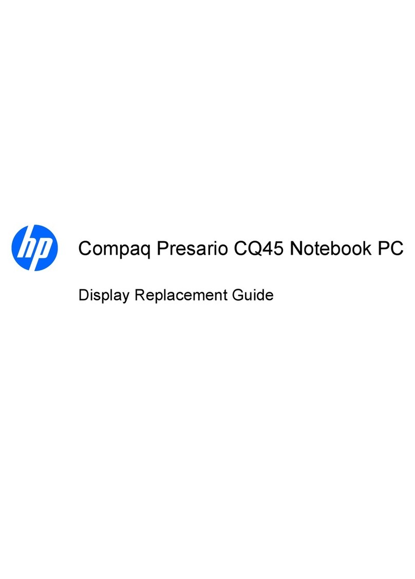 HP Presario CQ45-100 - Notebook PC User manual
