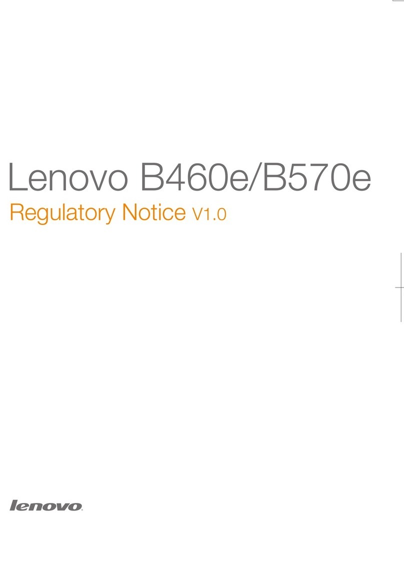 Lenovo B460e Operation and maintenance manual
