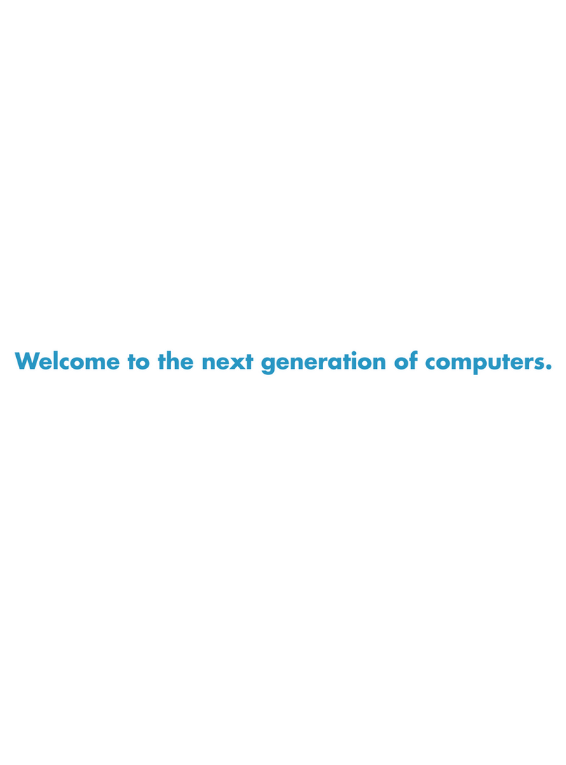HP TouchSmart IQ820 User manual