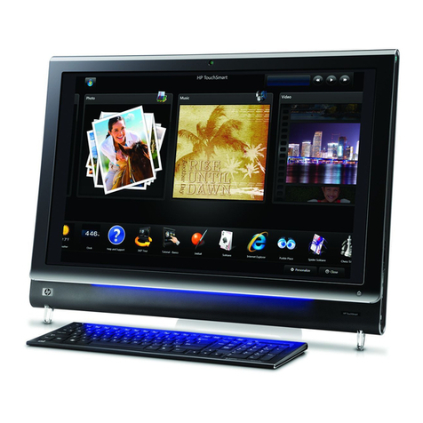 HP TouchSmart IQ820 User manual