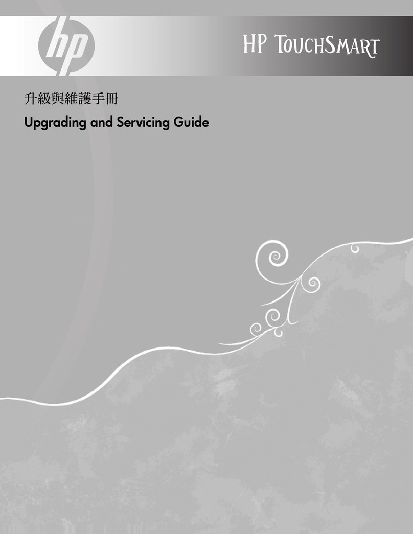 HP TouchSmart IQ820 User manual