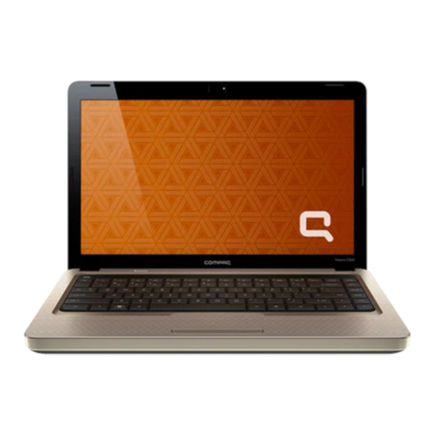 HP Presario CQ42-100 - Notebook PC User manual