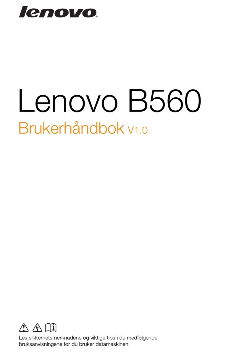Lenovo B560 Brukerhåndbok