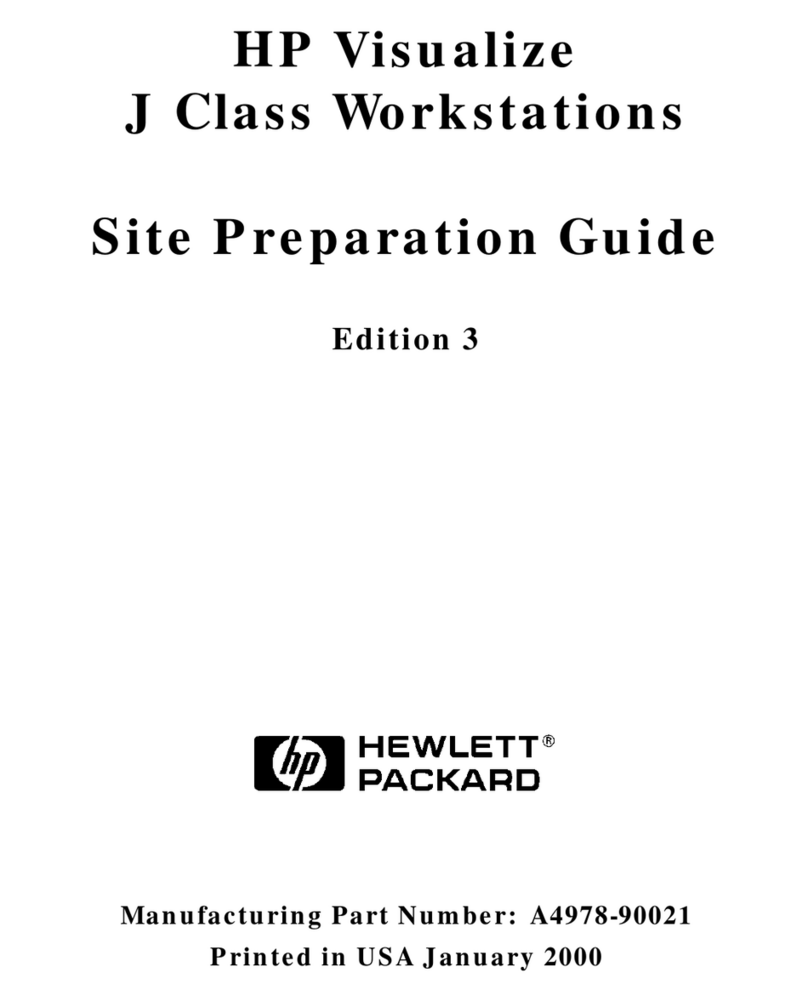 HP Visualize J5000 User manual HP Visualize J5000 User manual