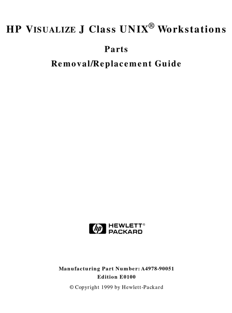 HP Visualize J5000 User manual