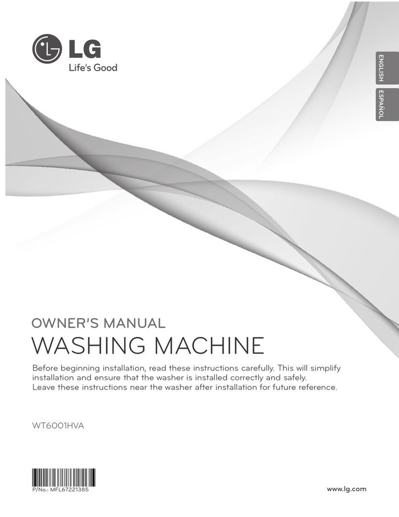 LG WT6001HVA User manual
